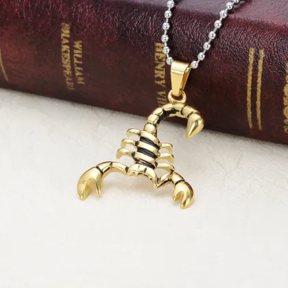 Hip Hop Gold Pendant Designs Men Scorpion Pendant