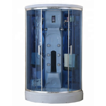 Todas las puertas de ducha de vidrio Cubicícula de ducha de fibra de vidrio de baño de vapor