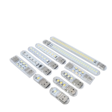 USB angetriebenes LED -Buch Licht mit warmen weißen und coolen weißen Optionen