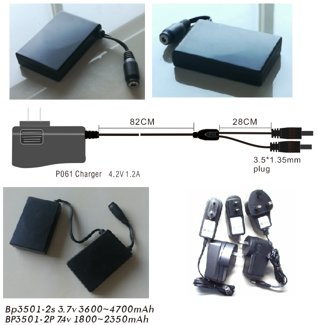 BP3501 heated sock battery