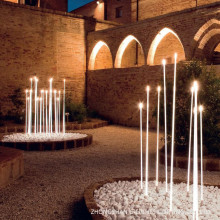 Decorative Fiber Optic Outdoor Floor Lamp