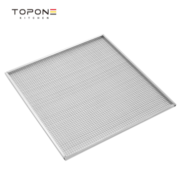 304 Stainless Steel Round Mesh Hole Baking Trays