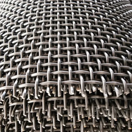 Wholesale Galvanized Square Woven Wire Mesh & Stainless Steel Crimped Wire Mesh