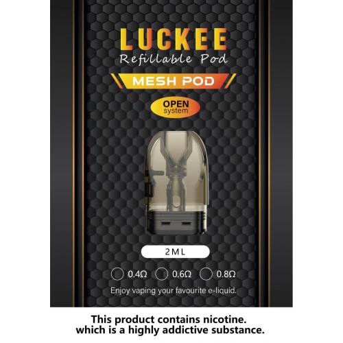 luckee pod 2ml/4ml Replaceable Empty Cartridge Vape Pod