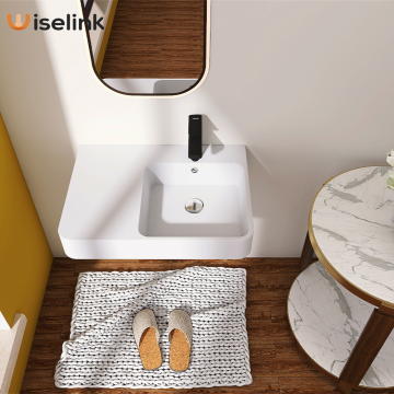 solid surface customized bathroom sink basin