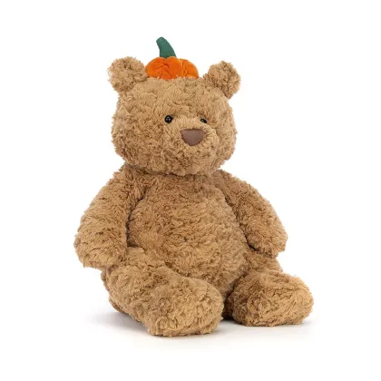 Halloween Bear Pumpkin Plush Toy - Christmas Decorations