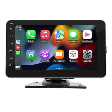 Karjoys 7 Inch Wireless Car Stereo Player with Android Touch Screen and 1 Year Warranty