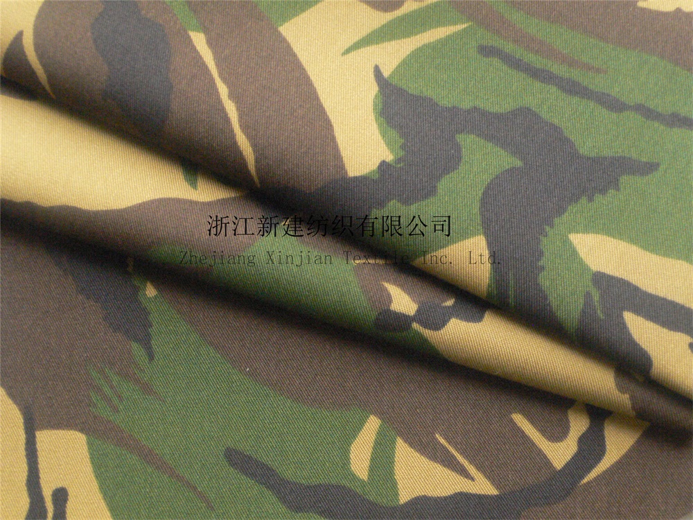 CVC Anti-infrared Woodland Camouflage Fabric لهولندا