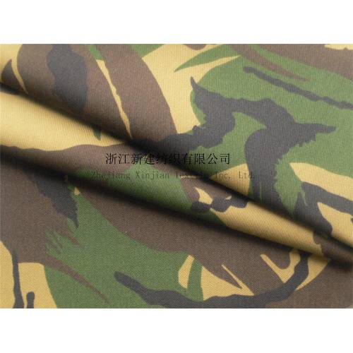 Seragam Field Woodland Camouflage Fabric untuk Tentera Belanda