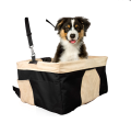 Logotipo personalizado dobrando sede de reforço de cachorro durável para o assento de booster de cães de carros