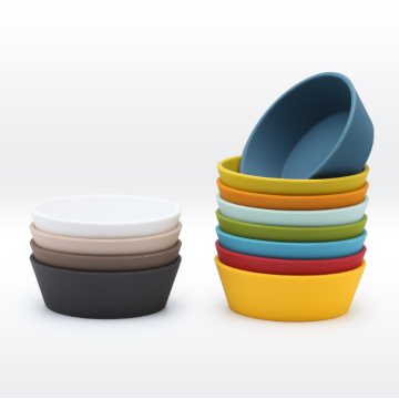 Food Grade Silicone Dinnerware Bowls for Kids