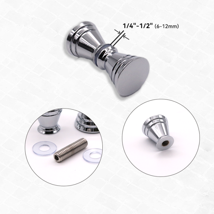 SVA-B0302C Banyo Yuvarlak Sırt Sırta Çekme Kolları
