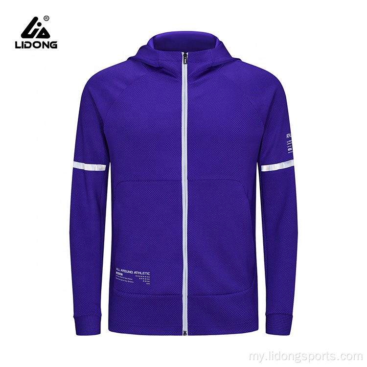 လက်ရှည် Outdoor Fitness Gym Training Hoodie