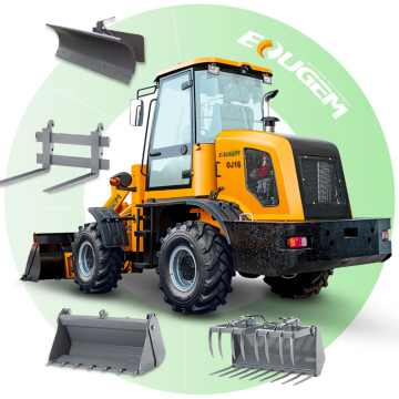 Mammut Loader - High Quality 1200kg 1600kg Mini Articulated Wheel Loader
