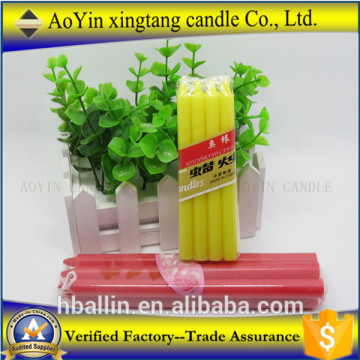 Taper colorful flameless candle for birthday and festival                        
                                                                                Supplier's Choice