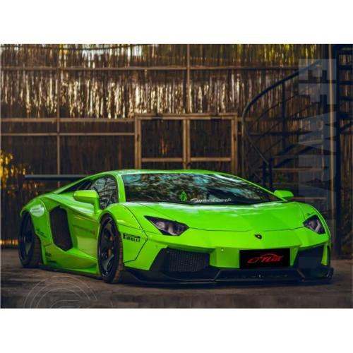 High quality glossy apple green automobile packaging film