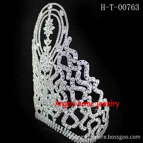 Wholesale pageant tiara,tall tiara,cheap crown