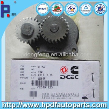 Spare parts 6L oil pump 3991123 for 6L diesel engine