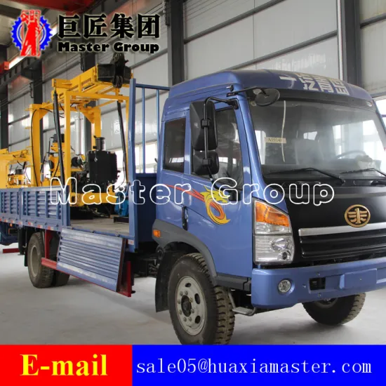 Multi-functional hydraulic vehicle-mounted water well drilling rig