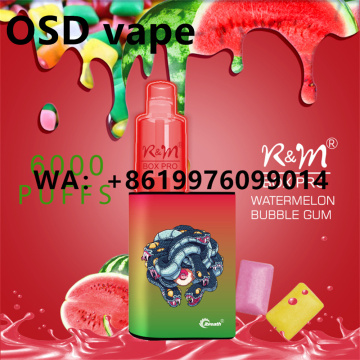 R&M BOX MAX Disposable Pen Puff Bar vape