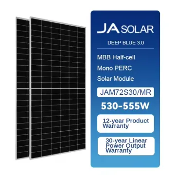 Eco-friendly Waterproof IP68 545w-555w TOPCON JA Solar Panel with TUV CE