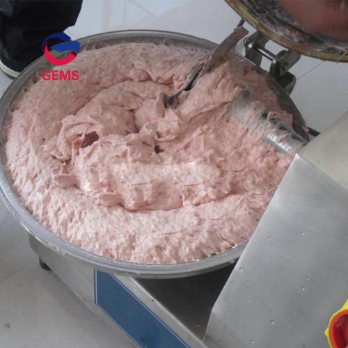 Meat Sausage Bowl Chopper Mixing Humbergur Chopper Machine