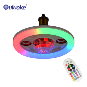 Low Price Bedroom Wireless Speaker RGB Color Changing Remote Control LED Smart Music Lamp