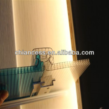 Danpalon Daylighting 4 layer U R-structure PC Sheet