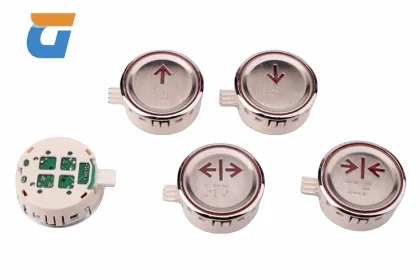 LG Sigma AK-29B Round Button: Elevator Accessories, Braille Button Switch for Doors and Circuits