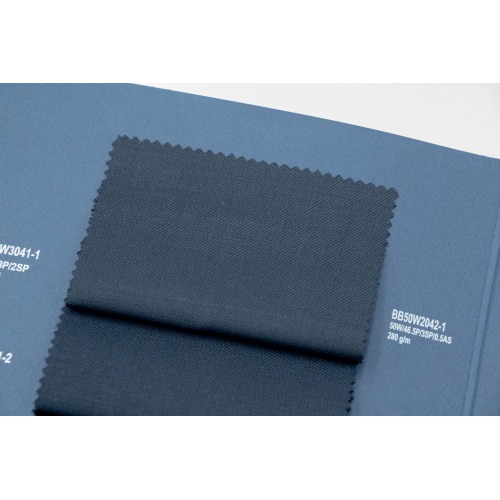 Blue Green Suiting Fabric