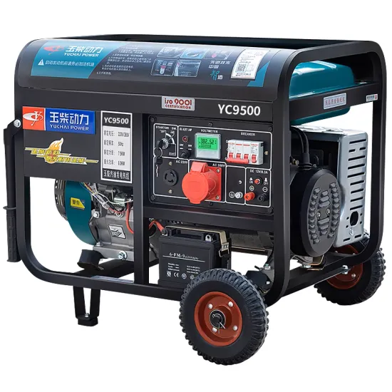 Affordable Super Quiet Yuchai Power Diesel Generators 3kW to 8kW: 220V/380V Rated with Air Cooler
