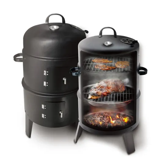 Hot Sale Outdoor BBQ Grills: Round Black Charcoal Cooking Garden Supplies