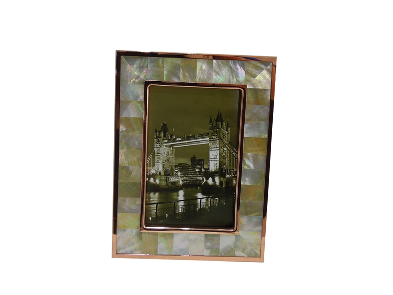 mother of pearl photo frame