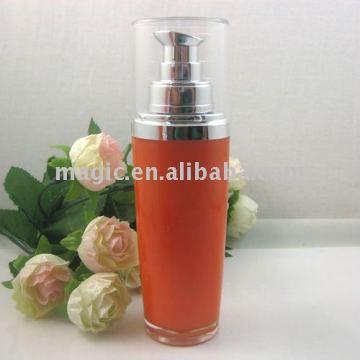 50ml Oval shape Cosmetic bottle plastic spray bottles Plastic dose dispenser