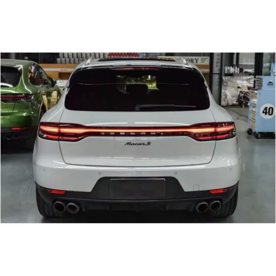 High Quality Car Accessories for Porsche Macan 2014-2017 to 2018-2021 - Rear Door & Taillights Upgrades