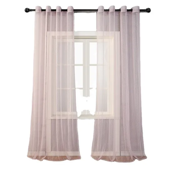 Modern Sheer Bedroom Curtains: Fashionable Design Wholesale