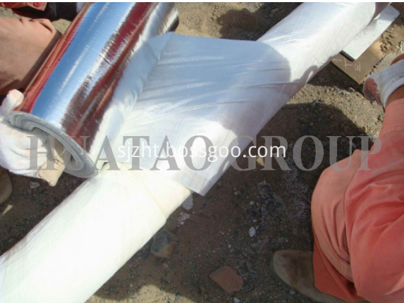 Aerogel Blanket used for Xinjiang Karamay Oilfield Steam Pipeline Use Case