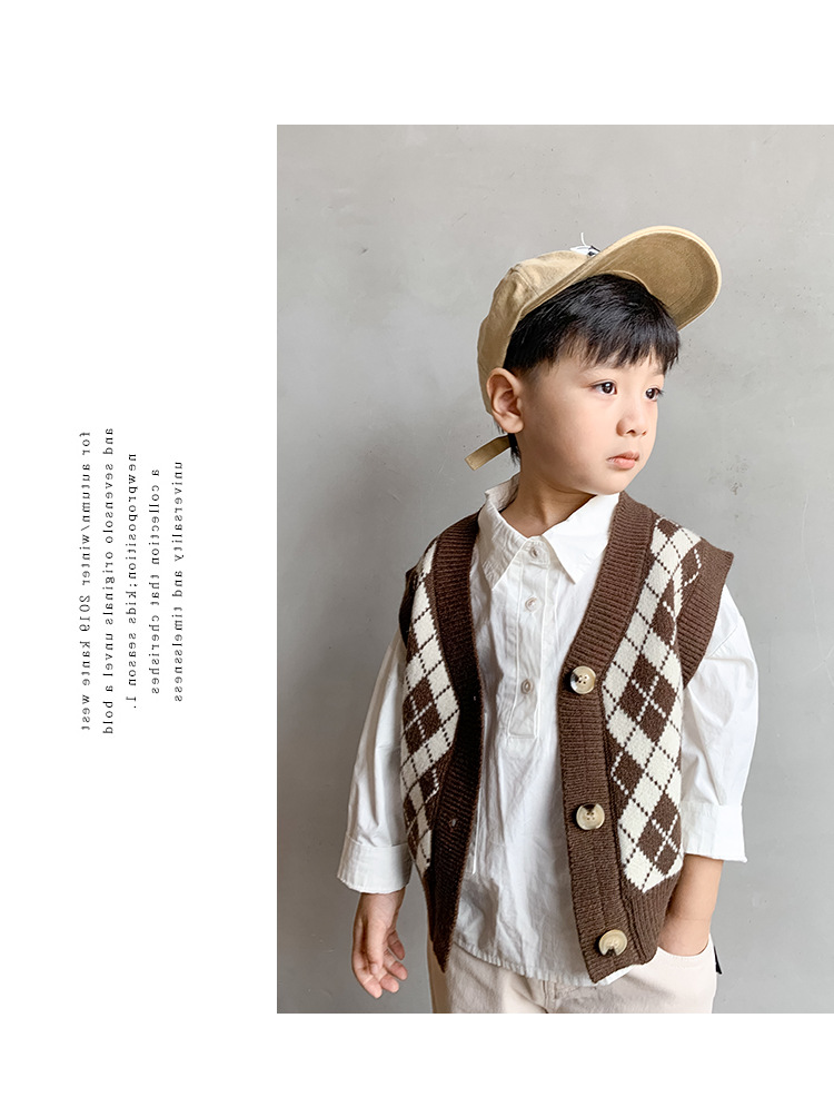 Boy Knitted Vest Patterns