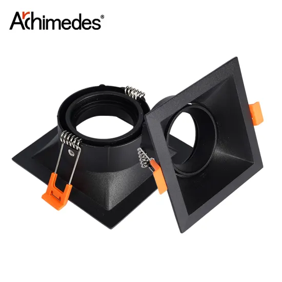 High Quality Aluminum Round Indoor Shop Commercial Ceiling GU10 LED Downlight Fitting