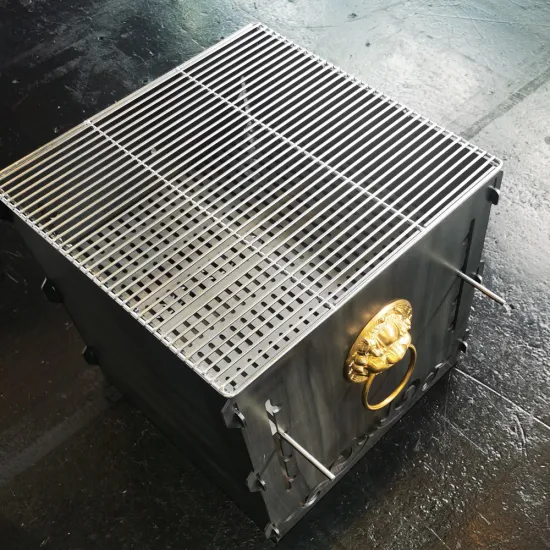 Portable Charcoal BBQ Grill for Outdoor Kitchens