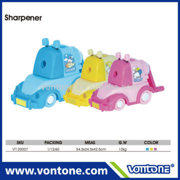 car shaped plastic sharpener