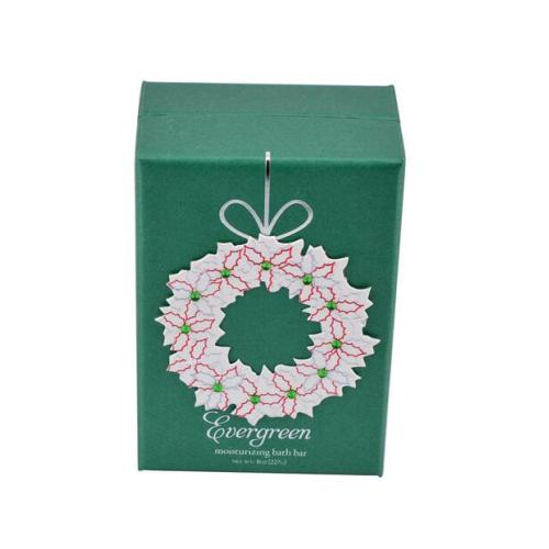 Christmas Paper hardboard Gift Box with gems