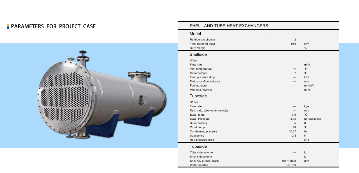 Double Tube Sheet Heat Exchanger