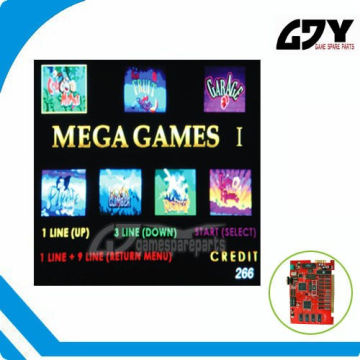 Mega game board/ Exciting games casino 7 in 1 red board / igrosoft board