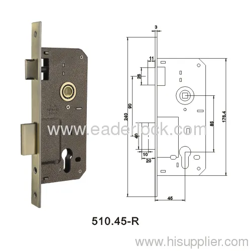 8545 Room Lock Body 