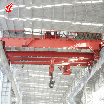 Top Quality Metallurgical Double Girder Overhead Cranes for Ladle Lifting: 20T to 200T