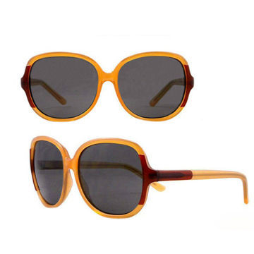 Women's Sunglasses with Soft Nose Pad, UV400 PC Lens, Customized Specifications are Welcome