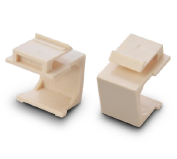 Face plate Blank RJ45 Insert White/Ivory rj45