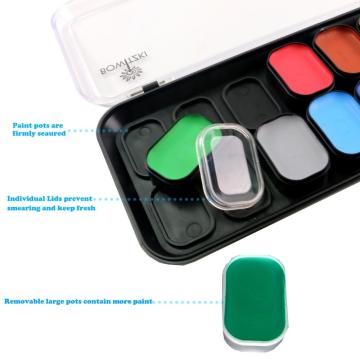 Private Label 18 colors Body Face paint Kit
