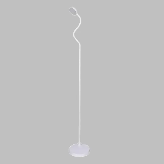 Adjustable Touch Dimming Nordic Minimalist LED Reading Floor Lamp for Bedroom Corners